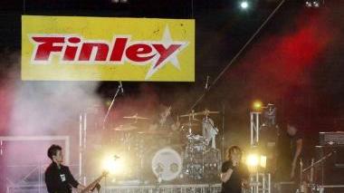 In alto i Finley. Sopra il pubblico al festival Admo