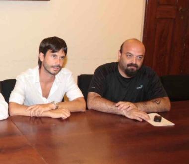 Michele Mazzola (Pdci) e Lorenzo Cosimi (Prc) 