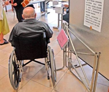 Un disabile       