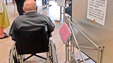 Un disabile