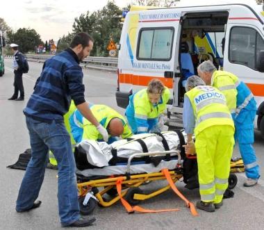 Un intervento della Misericordia 