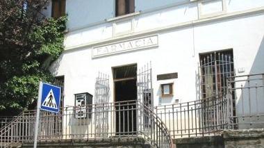 L’attuale sede della farmacia di San Marcello