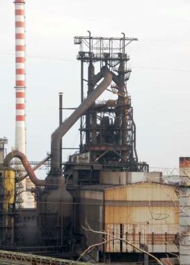 Laltoforno, simbolo del centro siderurgico piombinese    