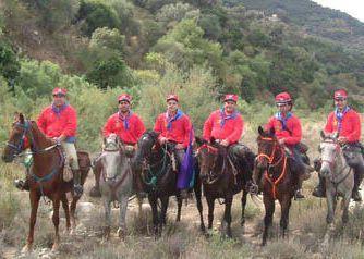Primo raduno a Vernio dei garibaldini a cavallo