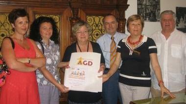 Lo staff che cura l’iniziativa campeggio per i giovani diabetici