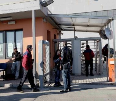 Un recente sciopero al magazzino 