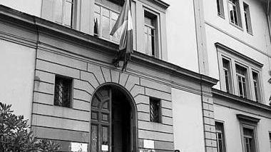 L’entrata del liceo Rossi