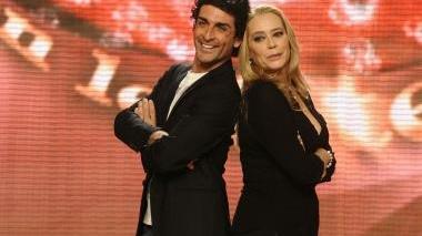 Il ballerino di “Ballando con le stelle” Simone Di Pasquale insieme a Barbara De Rossi, sua partner nella scorsa edizione
