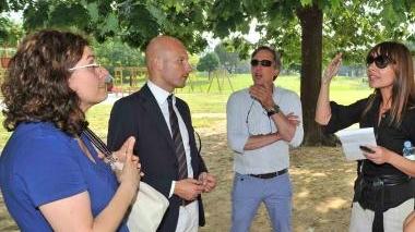 Alcuni genitori dei bimbi del Cip Ciop
