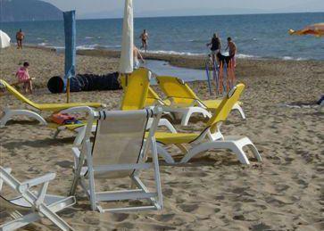 Unimmagine della spiaggia attrezzata   