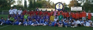 Il gruppo dei partecipanti al torneo dellAurora Barbaricina 
