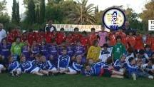 Il gruppo dei partecipanti al torneo dell’Aurora Barbaricina