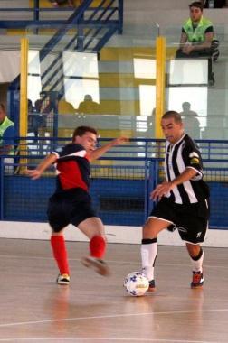 Una gara di calcio a 5 