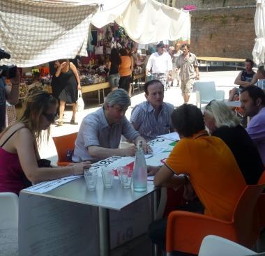 La presentazione della festa del Pd 