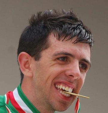 Alfredo Balloni vincitore della corsa nel 2007  