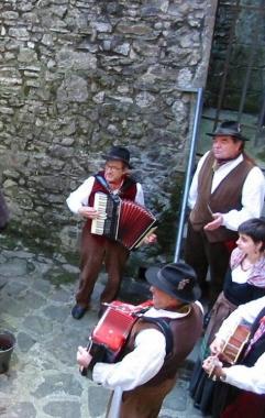 Il gruppo folk Gigetto del Bicchiere  