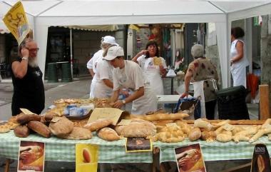 Ledizione di due anni fa della Festa del pane di San Marcello  