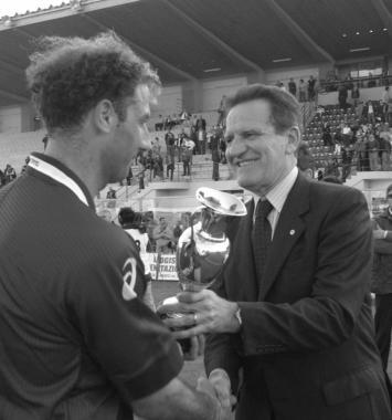 <b>FELICE </b>Il presidente di Lega Pro allArdenza  