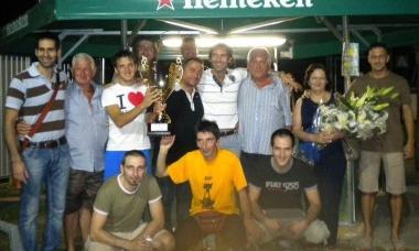 Le premiazioni del torneo che si &egrave; disputato a Mollungo 