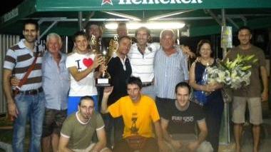Le premiazioni del torneo che si è disputato a Mollungo