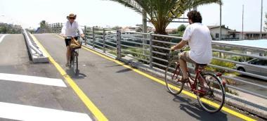 Motrone, riasfaltato il ponte e riaperta la pista ciclabile 