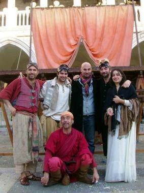 Gli attori della compagnia teatrale Zorba Officine Creative 