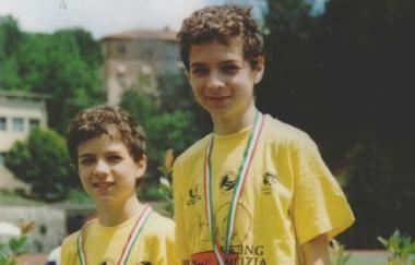 <b>TURBOGEMELLI.</b> Samuele e Lorenzo Dini, dominatori a Villa Corridi 