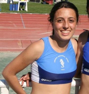 Un primo piano di Beatrice Farinola 