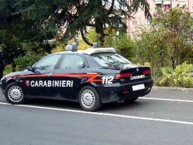 Autopattuglia dei carabinieri 