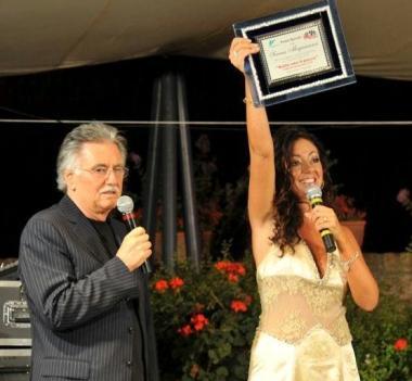 Fernando Capecchi con Serena Magnanensi 