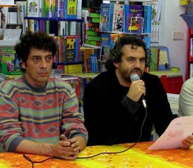 Veronesi con lassessore Nesi e, a fianco, Baricco 