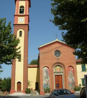 Uno scorcio della chiesa di San Donato   