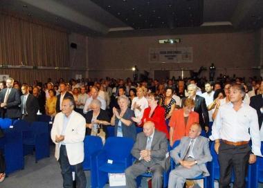 La platea in un incontro al Principino Sotto, Giovanni Rana uno dei re del Made in Italy 