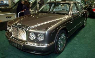 Un modello della Casa britannica Bentley 