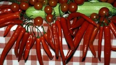 Peperoncini protagonisti di una bella festa in città