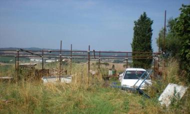 La discarica scoperta dalla polizia municipale 
