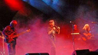 Un concerto sul palco del Pistoia Blues