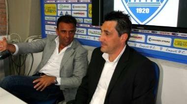 Sopra Eder Sotto Gotto durante le visite e a sinistra Nardini