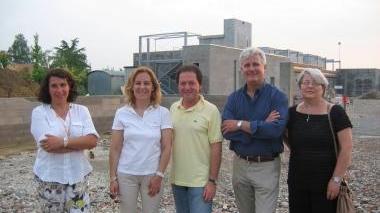 La visita al laboratorio Slitti