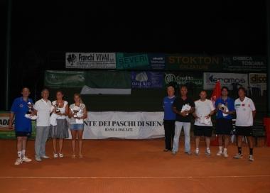 La premiazione del torneo disputato allo Sporting Club-Madras 