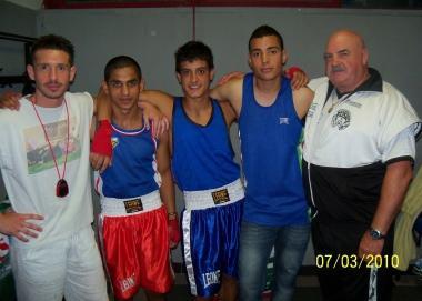 <b>A LA SPEZIA </b>La squadra della Pugilistica Pisana        
