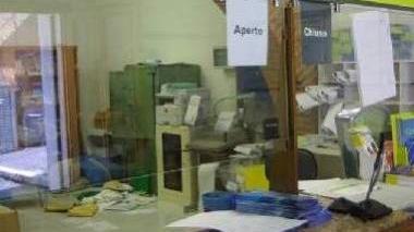 <b>TALAMONE. </b>In alto il paese, qui sopra le Poste