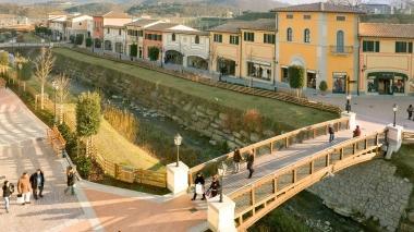 La cittadella dell’outlet a Barberino del Mugello