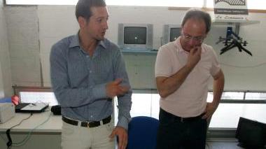 Lupi e Assirelli dell’ufficio marketing