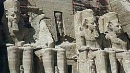 Il suggestivo sito di Abu-Simbel
