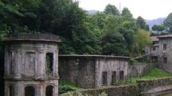 Il tempietto particolare degli edifici termali del territorio di Gallicano