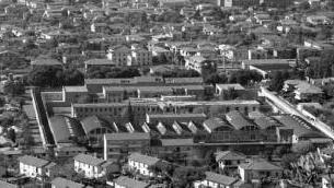 Una veduta aerea della casa circondariale cittadina