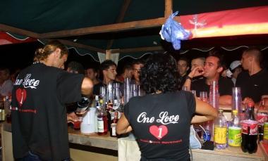 Una festa sulla spiaggia  