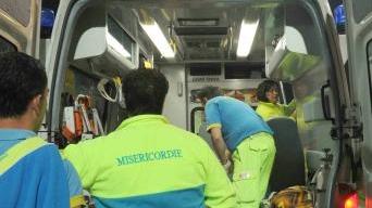 Un soccorso del 118