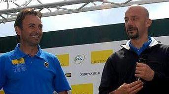 Massimo Mauro e Gianluca Vialli